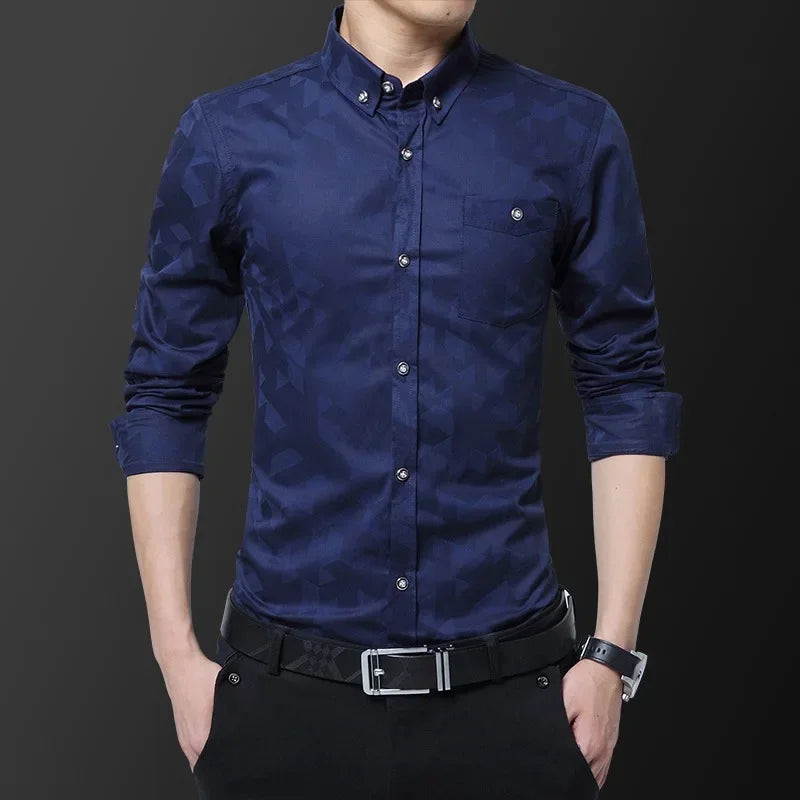 Camisa Larga Polo Quard con Botones y Bolsillo - Original