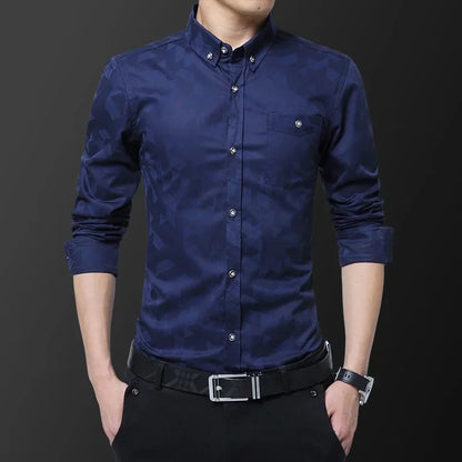 Camisa Larga Polo Quard con Botones y Bolsillo - Original