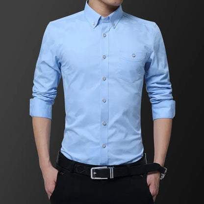 Camisa Larga Polo Quard con Botones y Bolsillo - Original